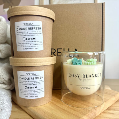 Cosy Blanket Soy Wax Candle - Dome