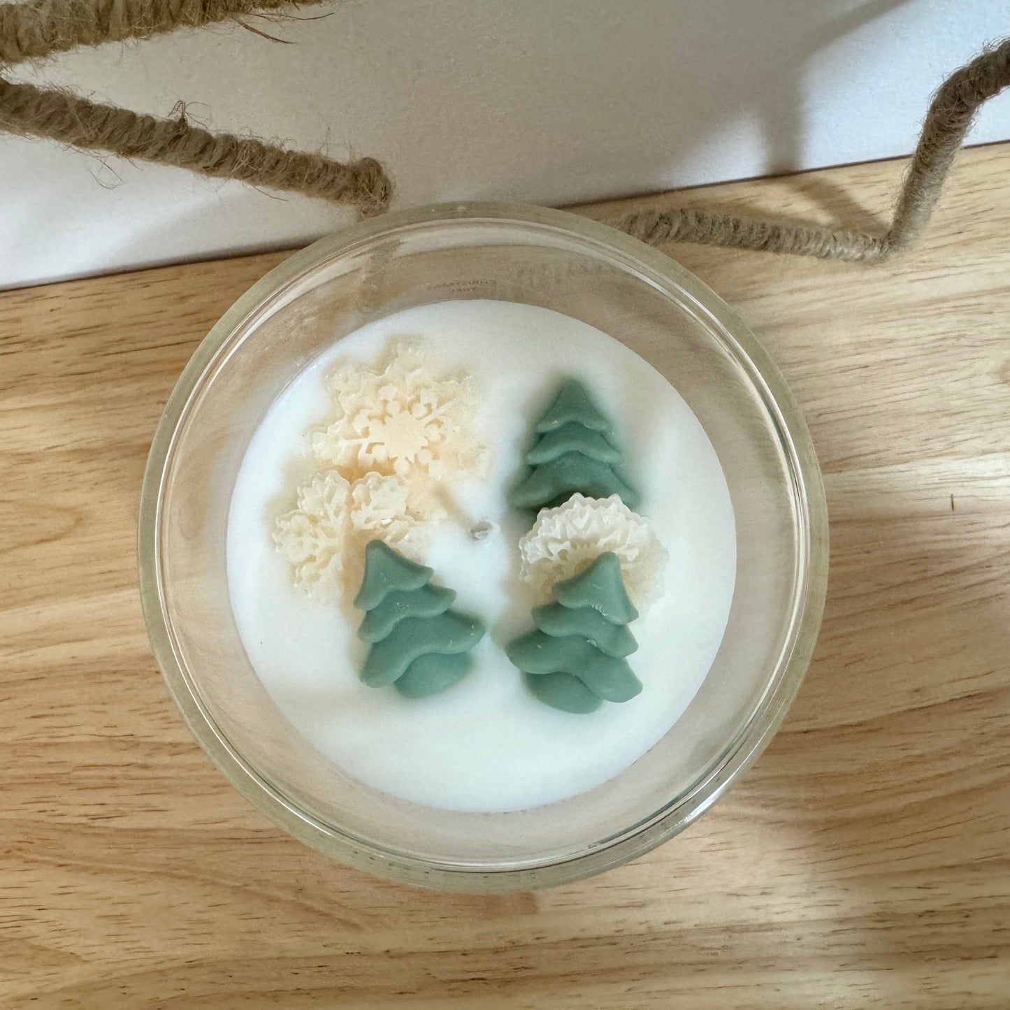 Christmas Tree Dome Candle