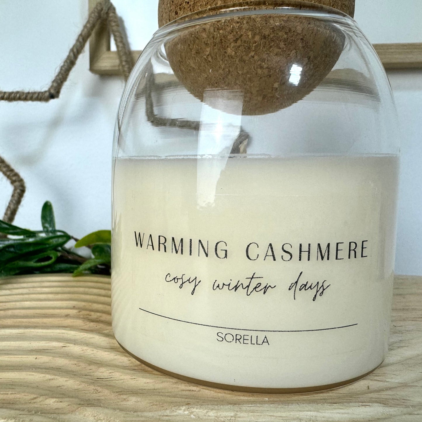 Warming Cashmere Cork Candle