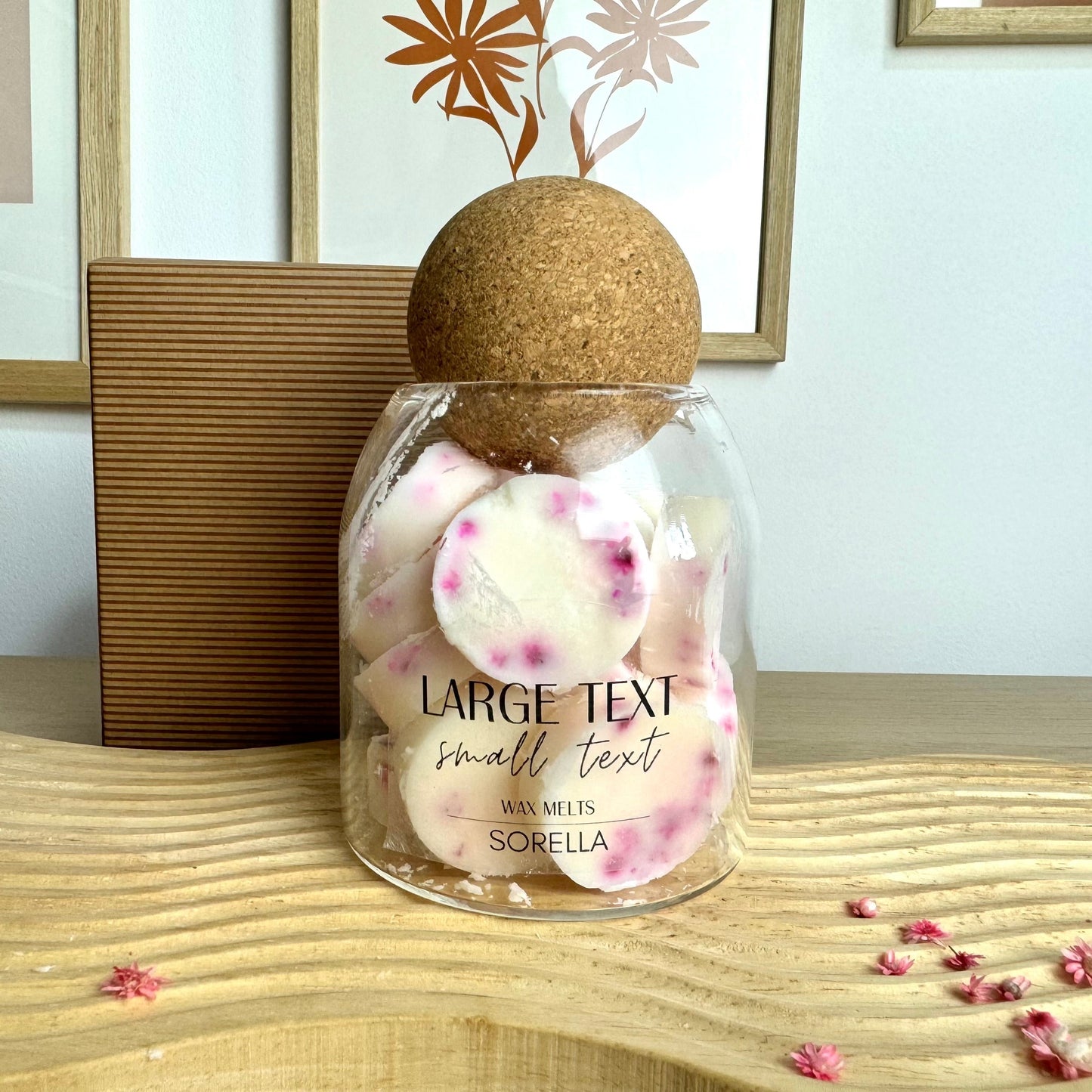 White Patchouli Wax Melt Jar