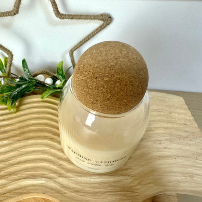 Warming Cashmere Cork Candle