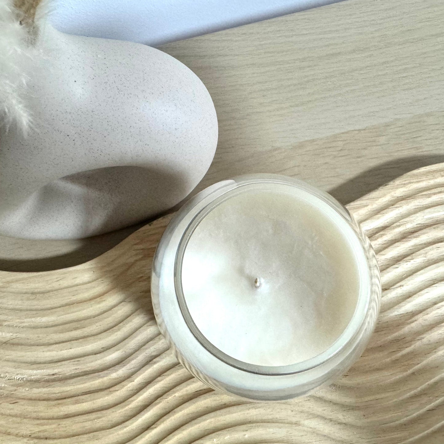 Baby Powder Soy Wax Candle - Cork