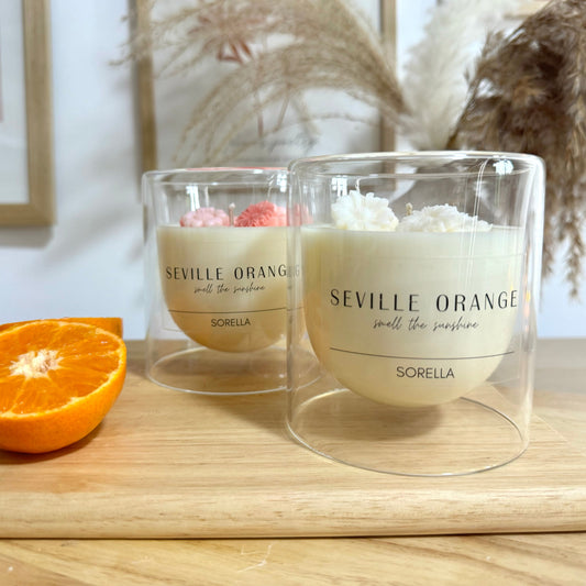 Seville Orange Soy Wax Candle - Dome