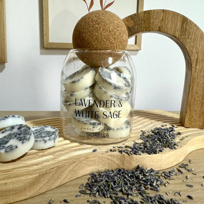 Lavender & White Sage Wax Melt Jar