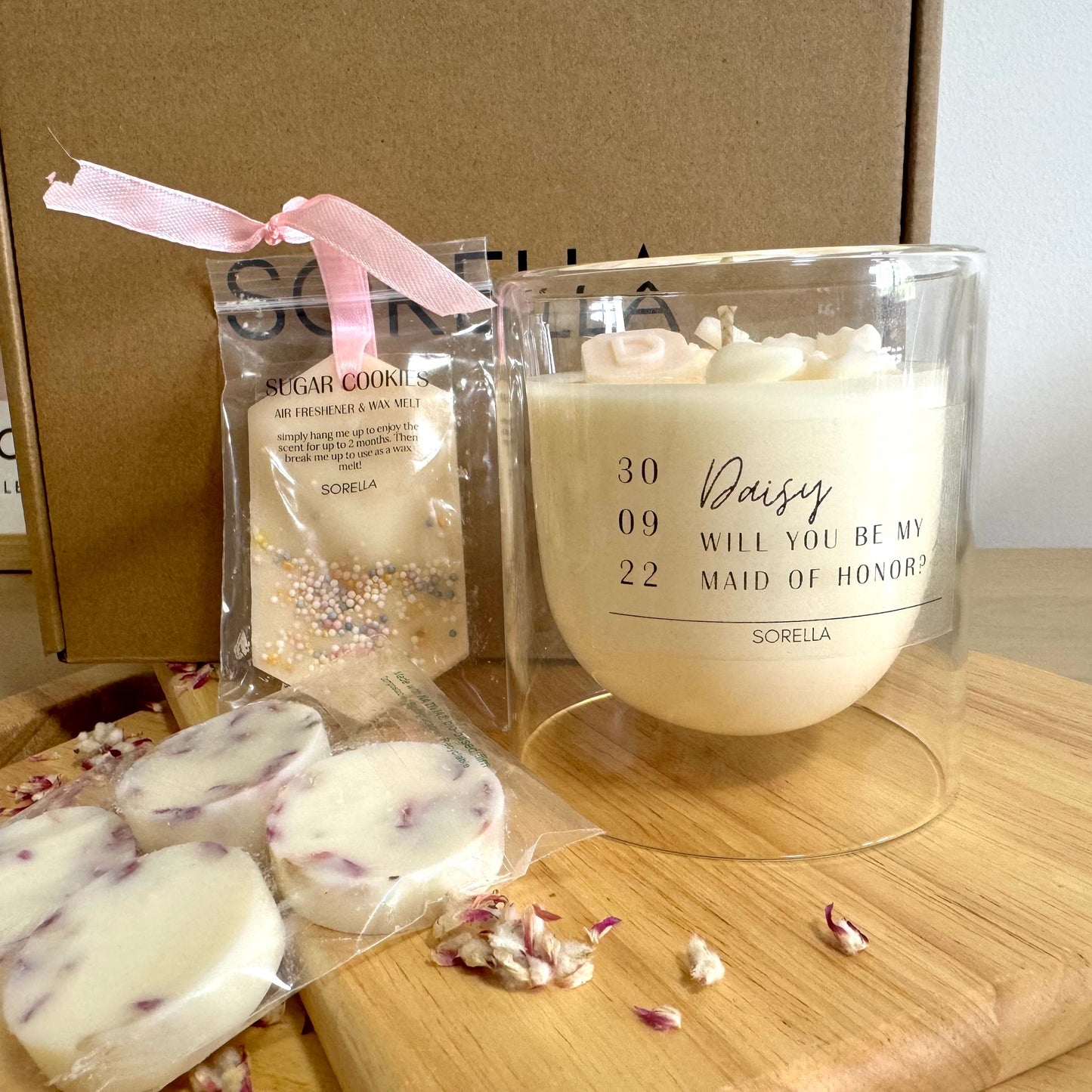 Bridesmaid Dome Candle