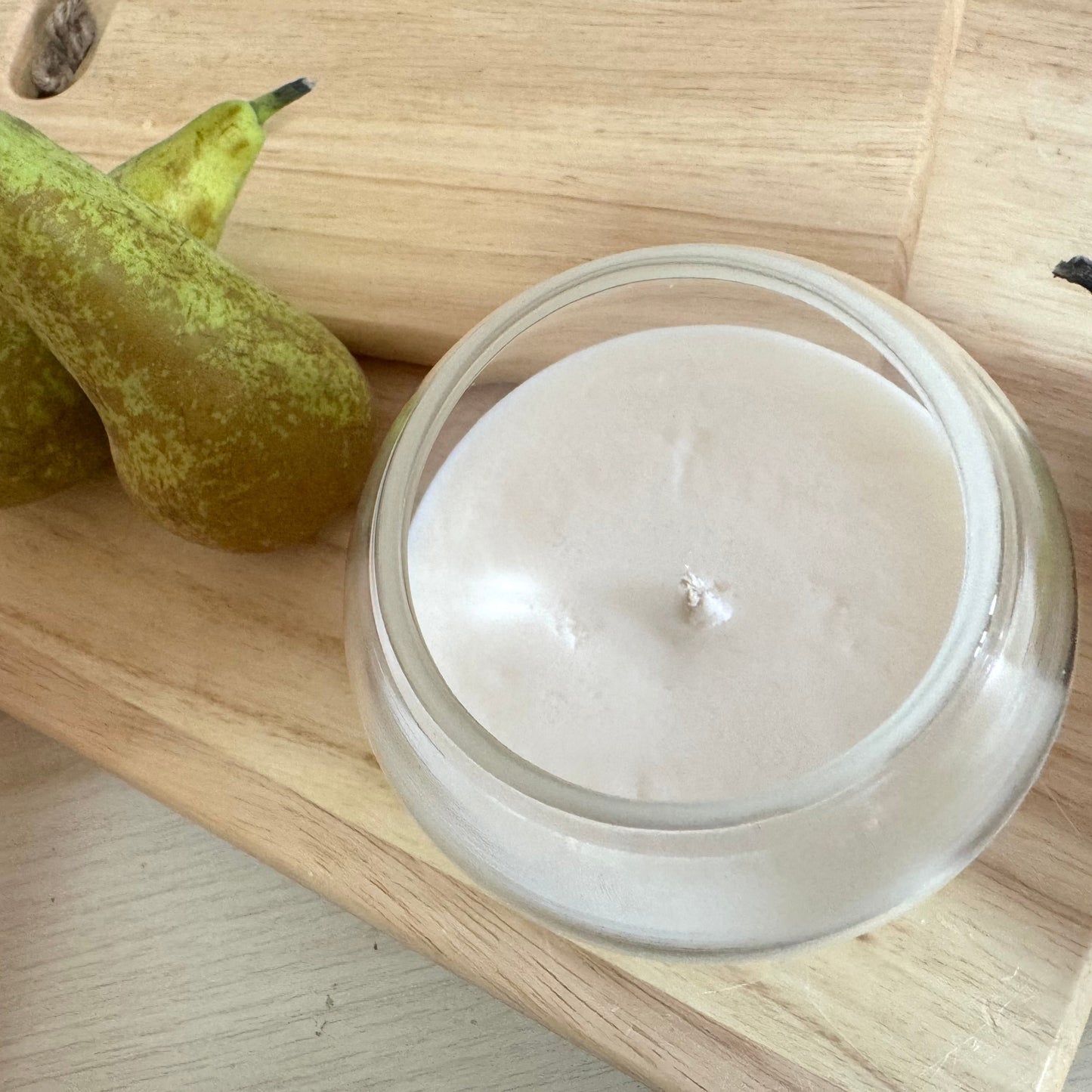 Pear & Freesia Soy Wax Candle - Cork