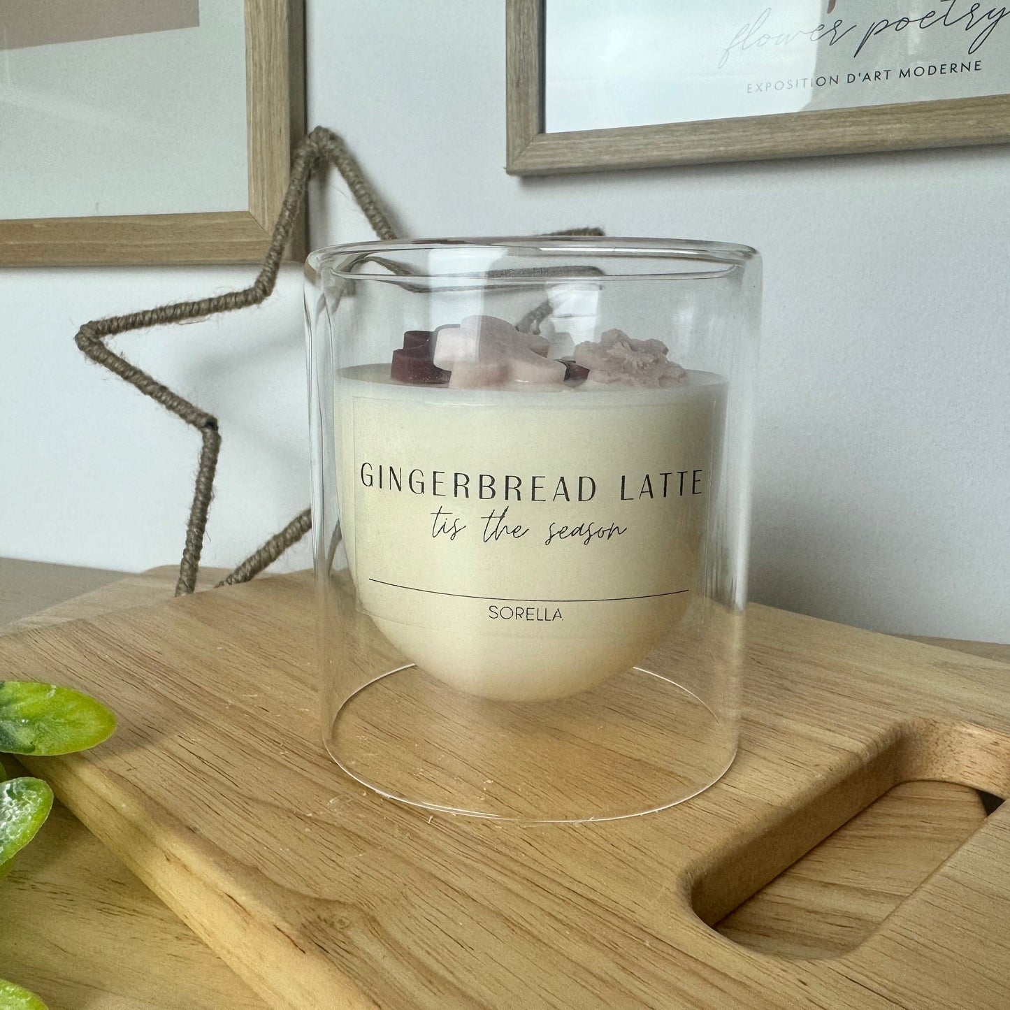 Gingerbread Latte Dome Candle