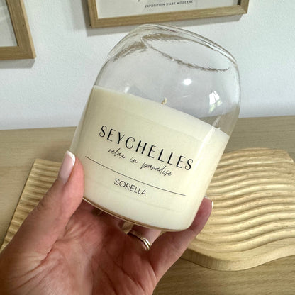 Seychelles Soy Wax Candle - Cork