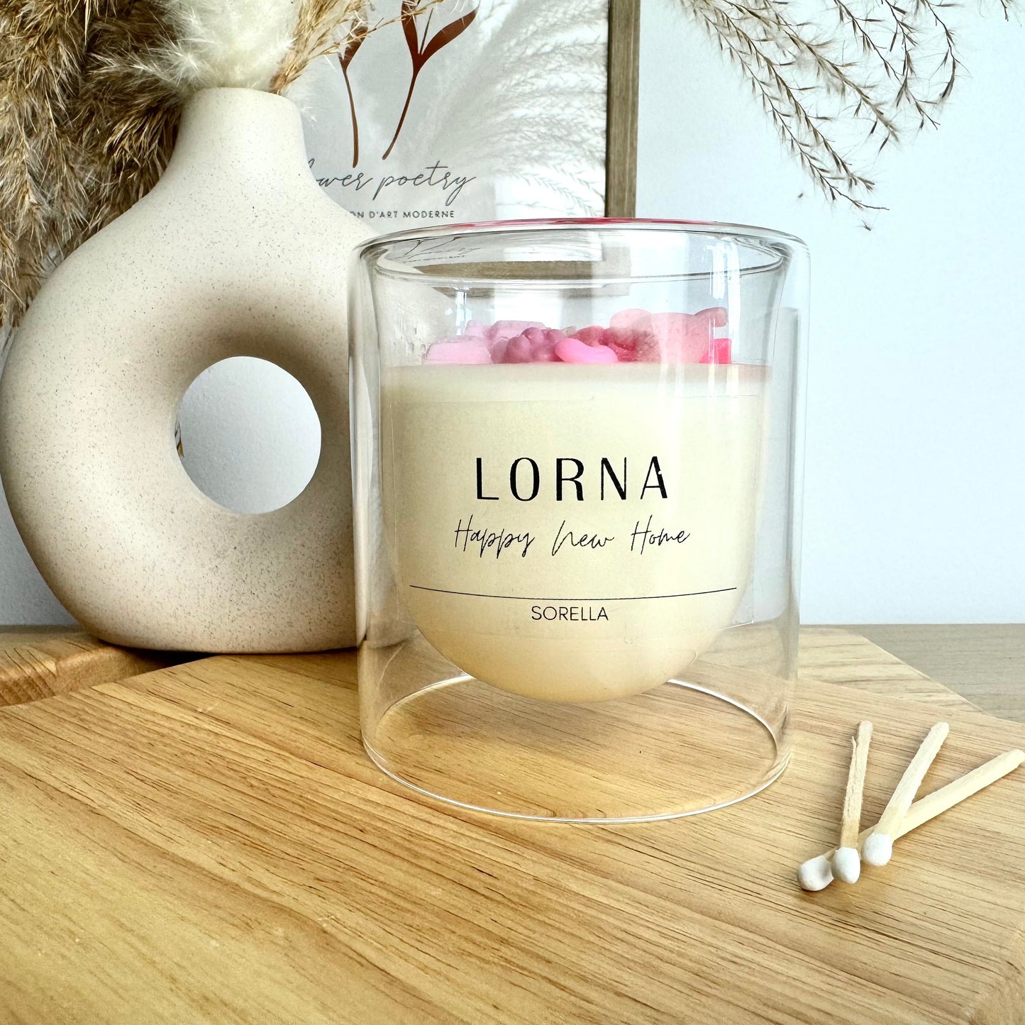 Personalised Dome Candle