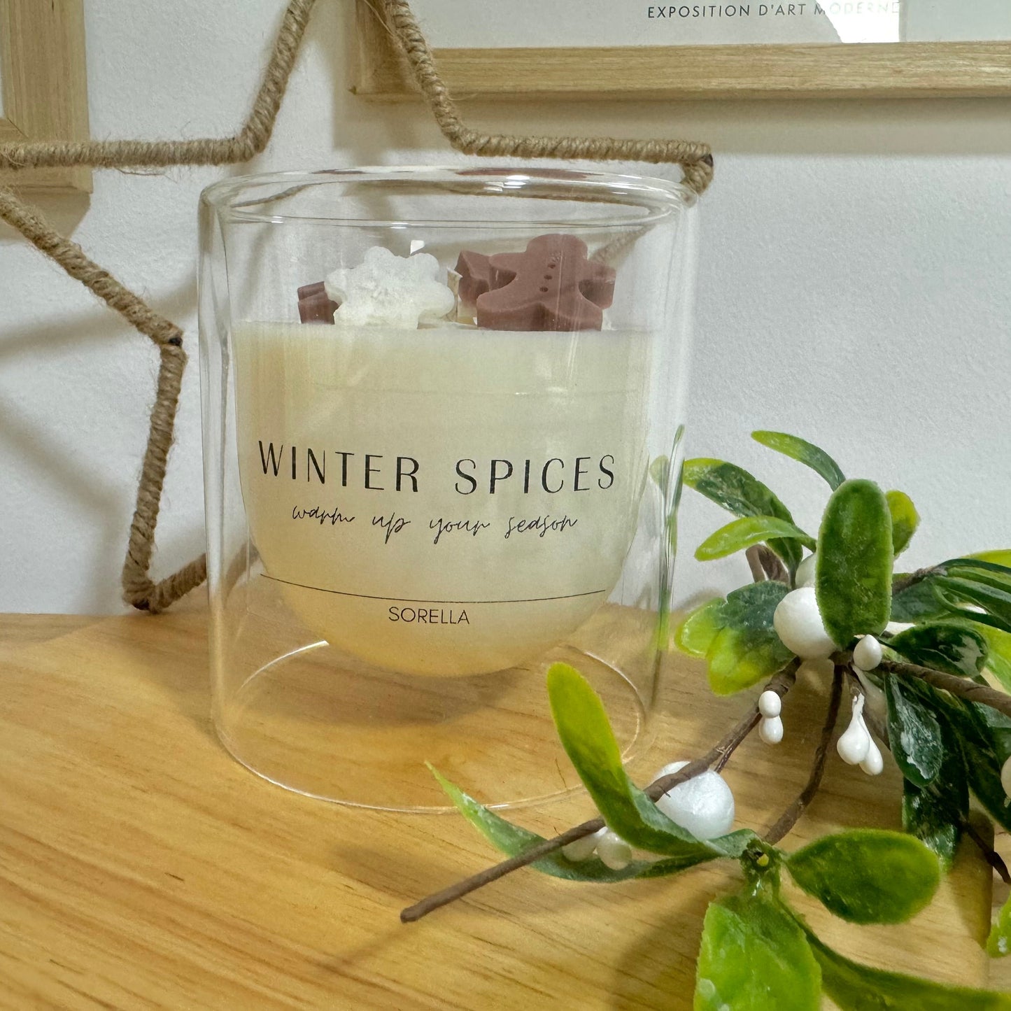 Winter Spices Dome Candle