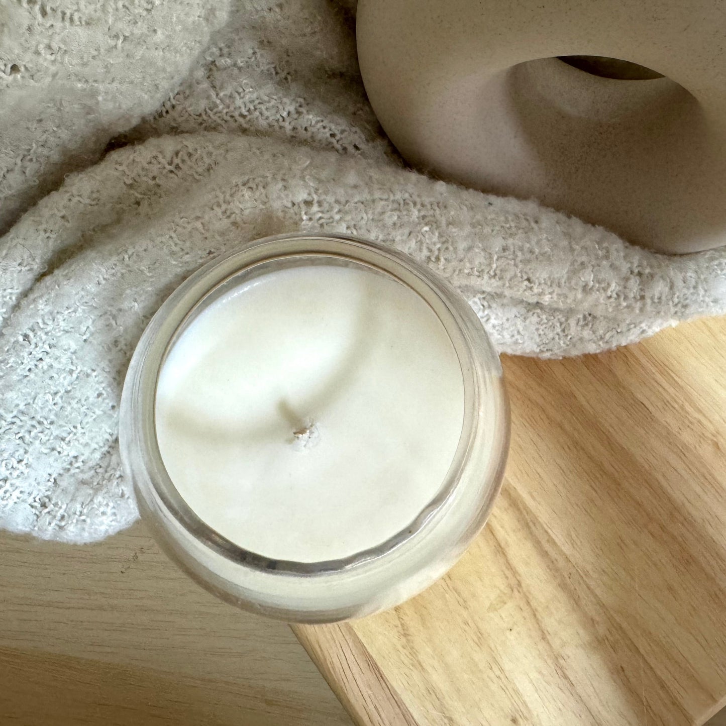 Cosy Blanket Soy Wax Candle - Cork