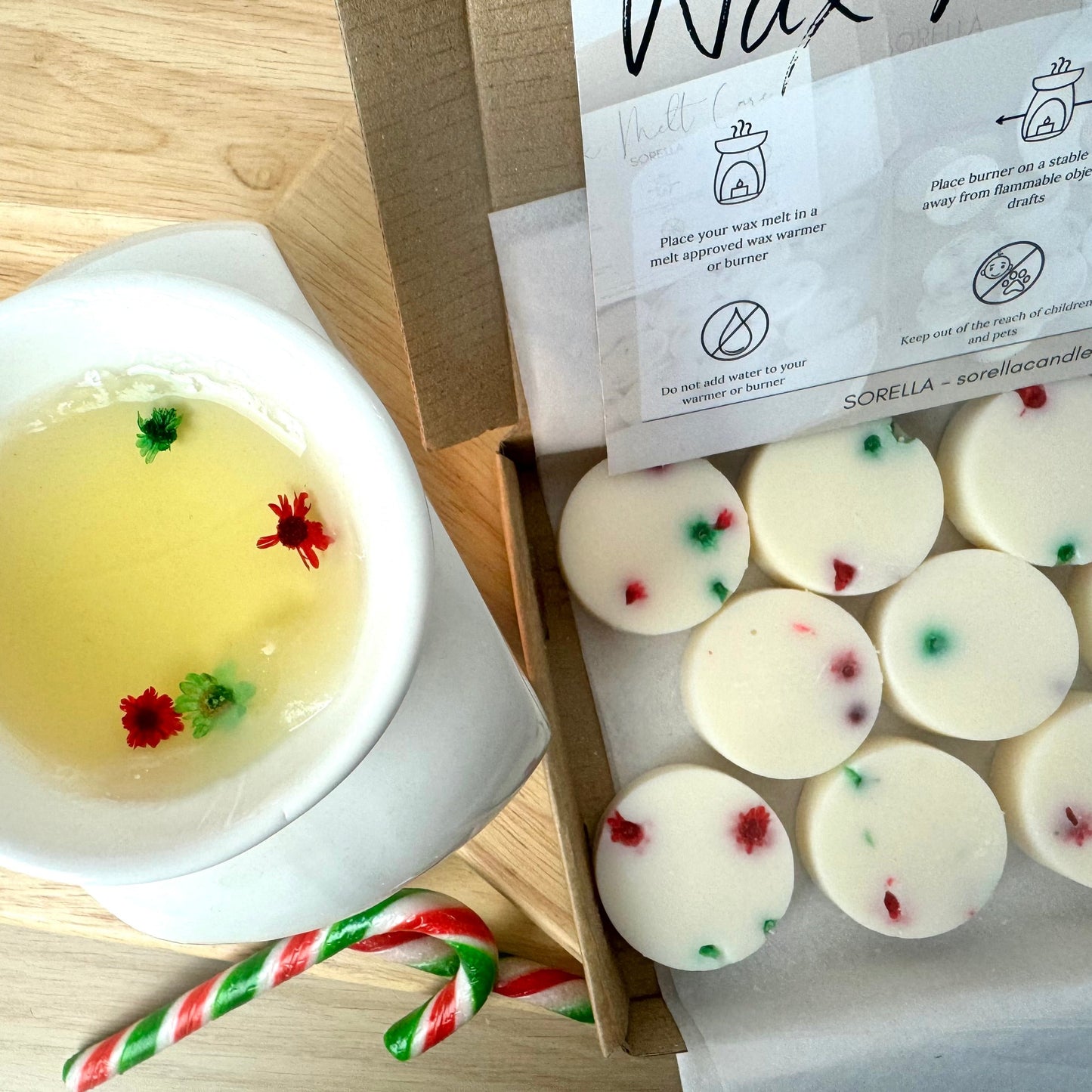 Candy Cane Wax Melts