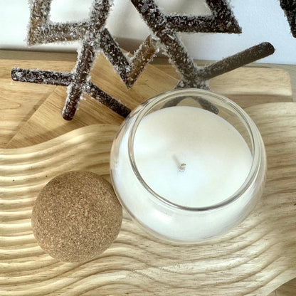 Gingerbread Latte Cork Candle