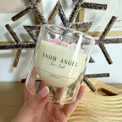 Snow Angel Dome Candle