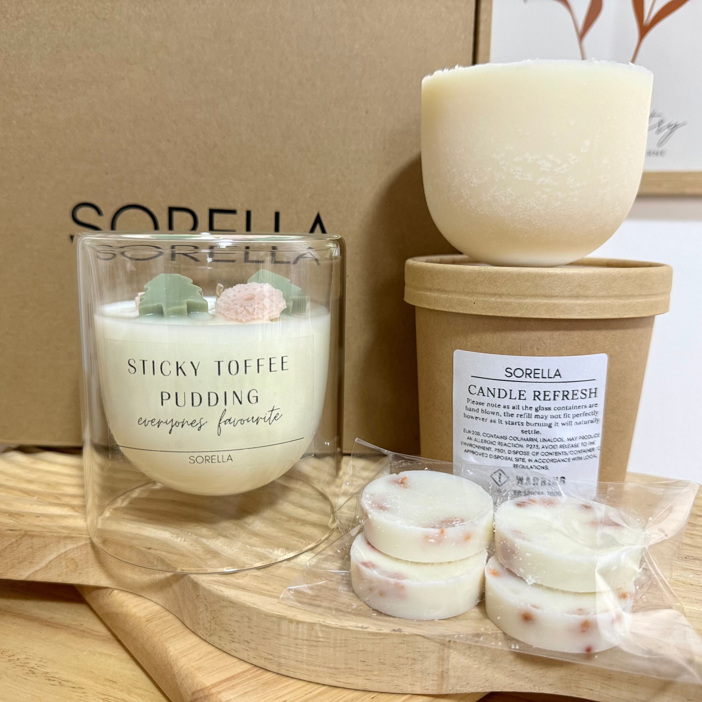 Sticky Toffee Pudding Dome Candle