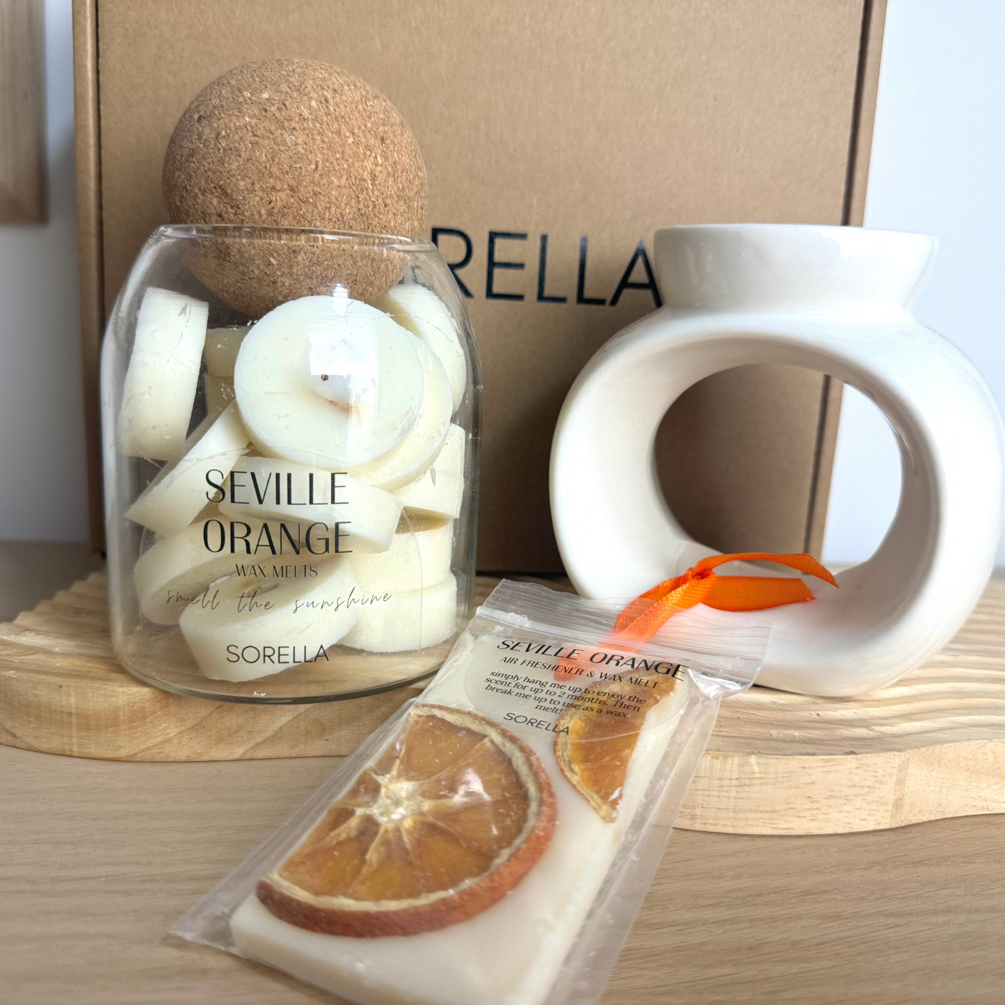 Seville Orange Wax Melt Jar