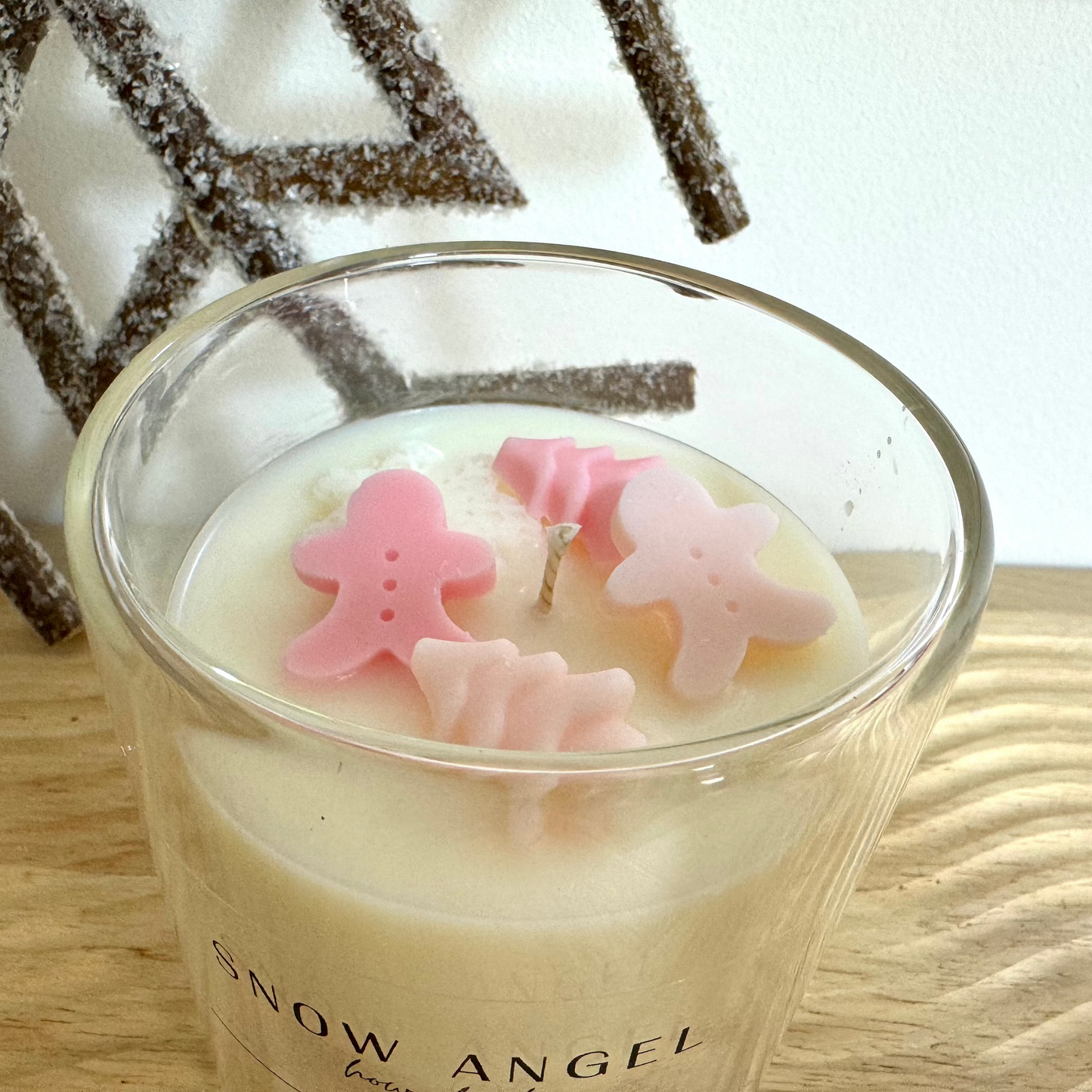 Snow Angel Dome Candle