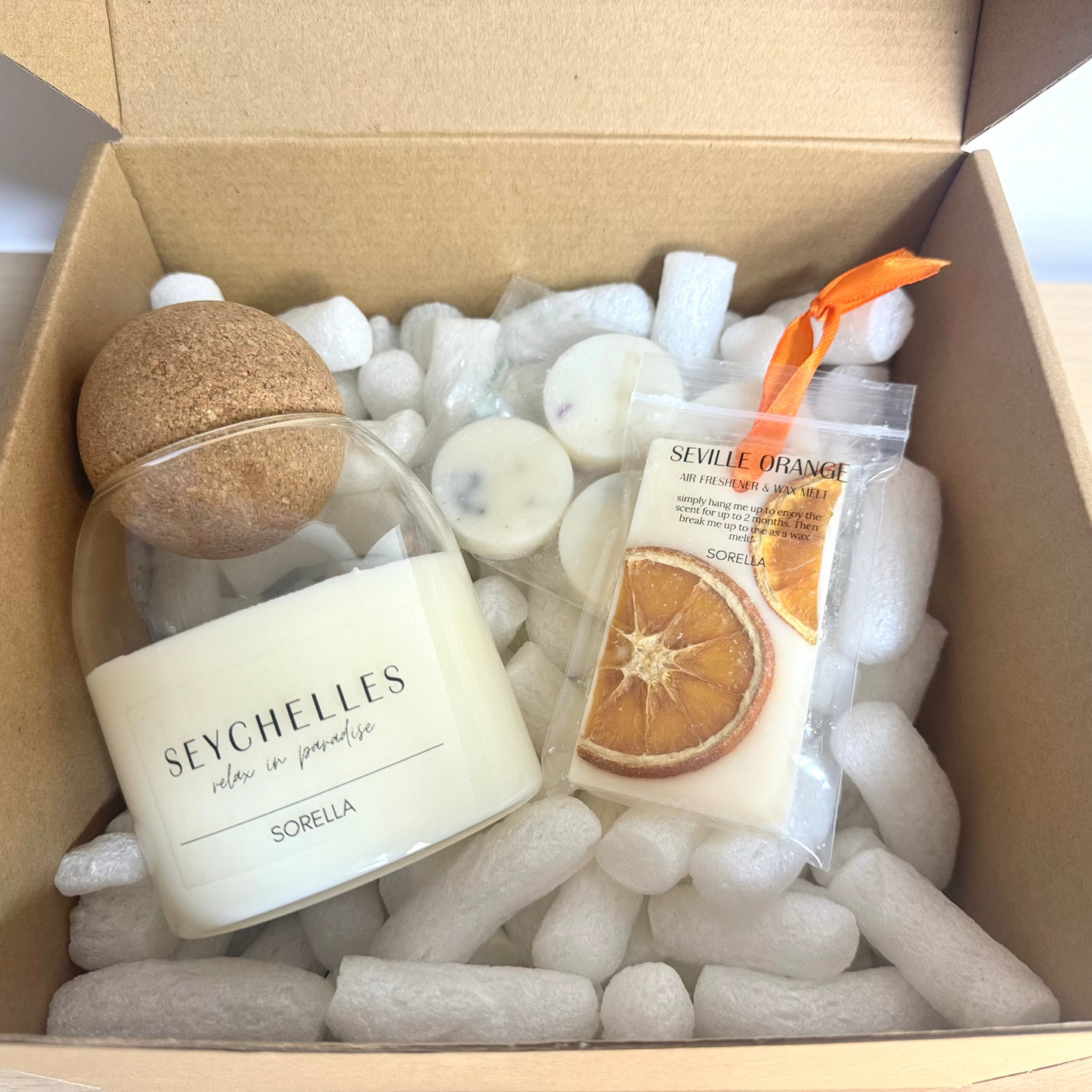 Seychelles Soy Wax Candle - Cork