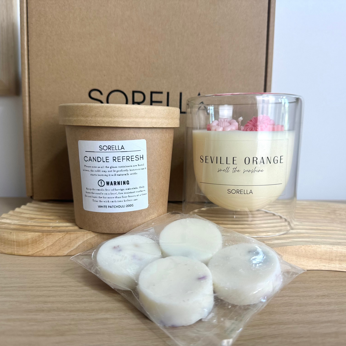 Seville Orange Soy Wax Candle - Dome