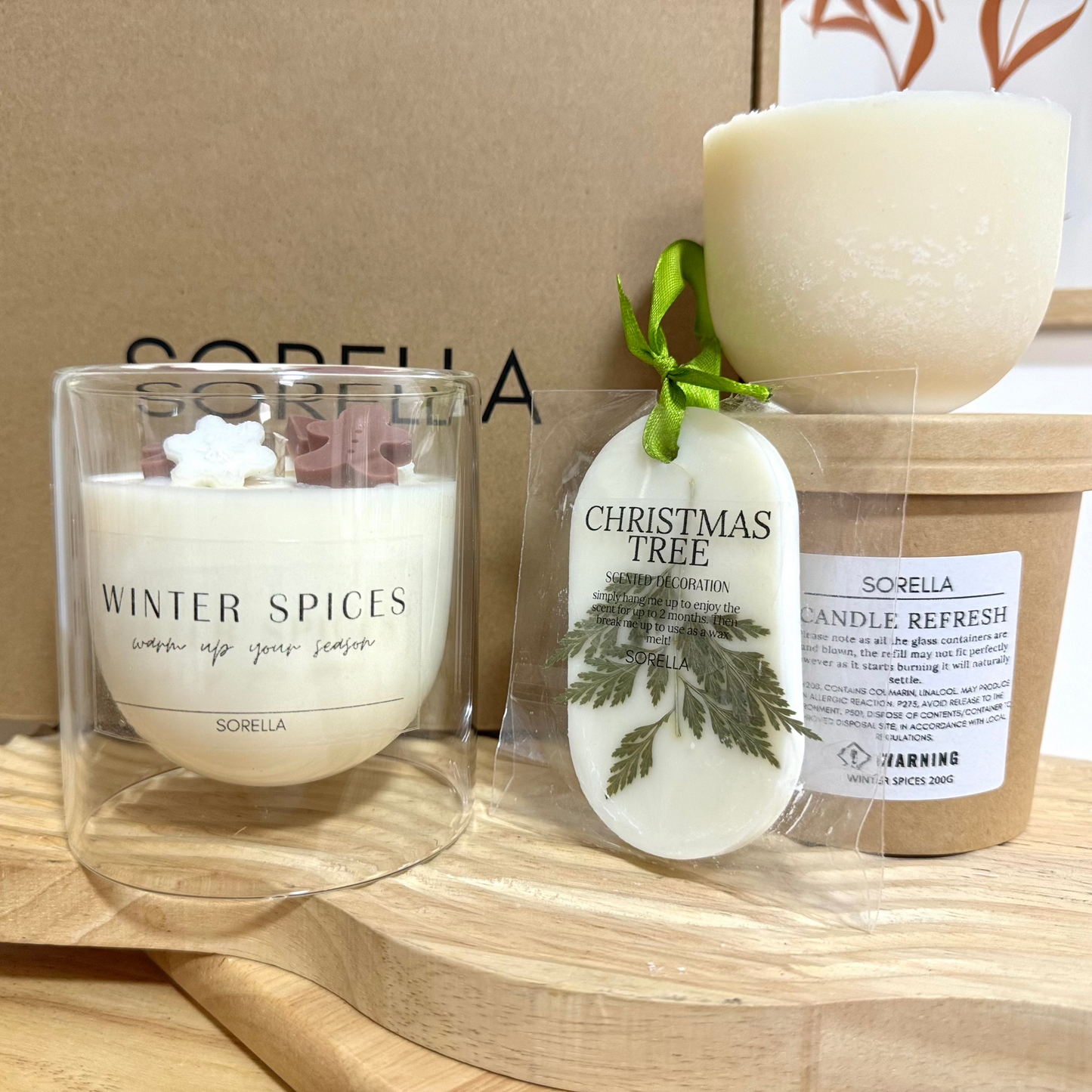 Winter Spices Dome Candle