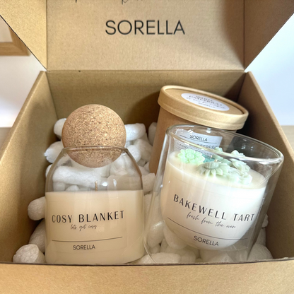 Cosy Blanket Soy Wax Candle - Cork